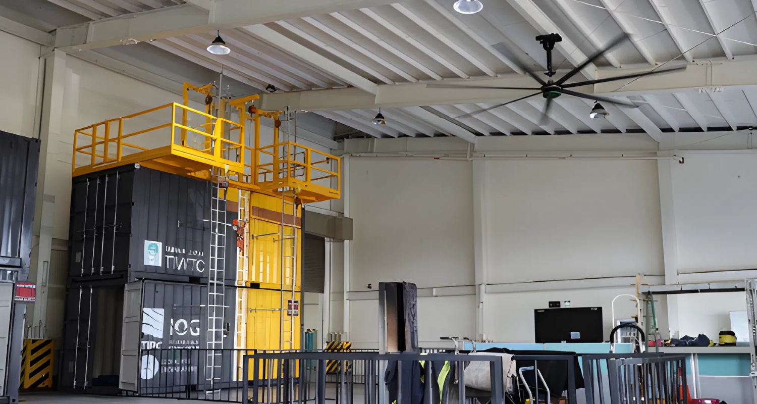 Zastosowanie HVLS